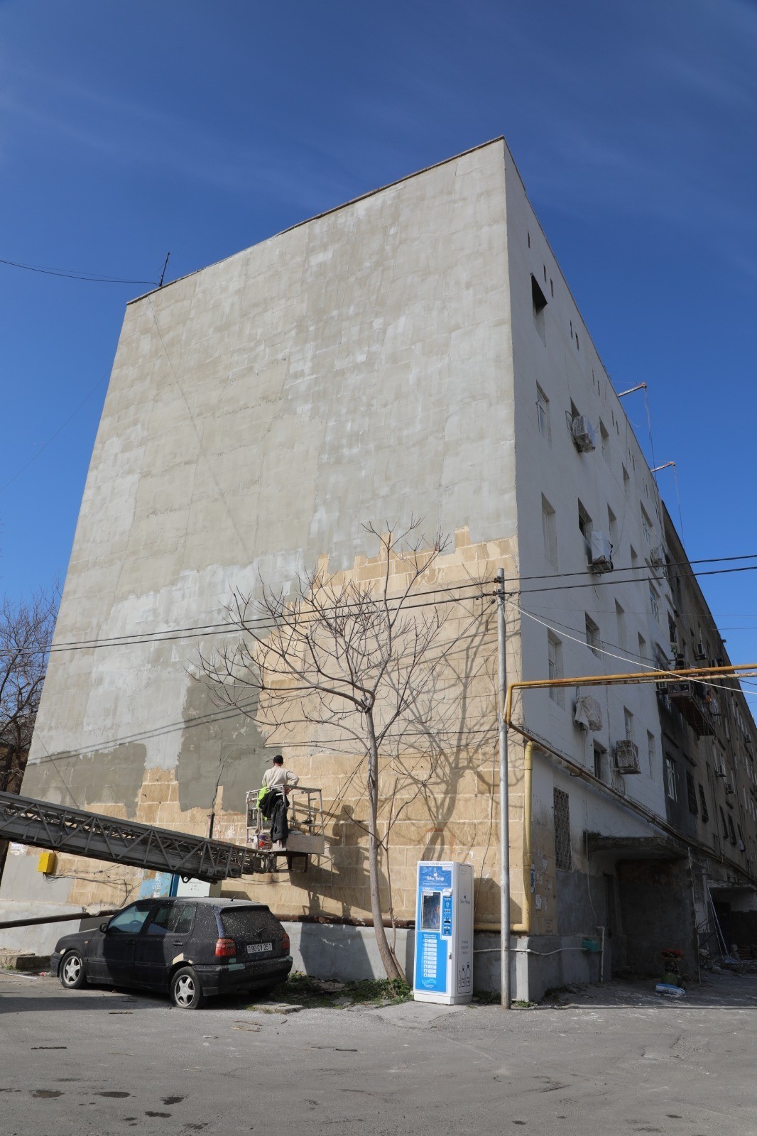 Suraxanıda genişmiqyaslı abadlıq və təmizlik işləri aparılır - FOTOLAR